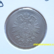 Německo - 10 Reich Pfennig 1889 J