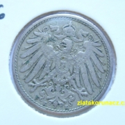 Německo - 10 Reich Pfennig 1896 E