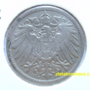 Německo - 10 Reich Pfennig 1906 F