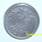 Německo - 10 Reich Pfennig 1908 E