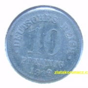Německo - 10 Pfennig Reich 1919