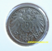 Německo - 5 Reich Pfennig 1903 F