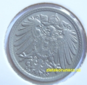 Německo - 5 Reich Pfennig 1915 D