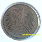 Německo - 5 Reich Pfennig 1917 E