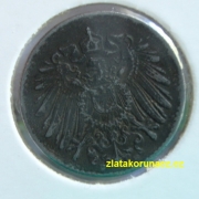 Německo - 5 Reich Pfennig 1919 D