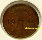 Německo - 1 Reichspfennig 1930 E
