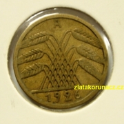 Německo - 5 Reichspfennig 1926 A