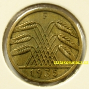 Německo - 5 Reichspfennig 1935 F