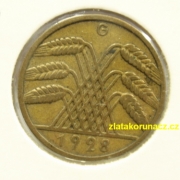 Německo - 10 Reichspfennig 1928 G
