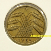 Německo - 10 Reichspfennig 1935 G