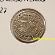 Německo - 50 Reichspfennig 1927 F