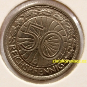 Německo - 50 Reichspfennig 1935 G