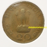 Indie - 20 paise 1969 