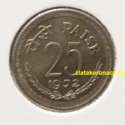 Indie - 25 paise 1972