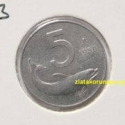 Itálie - 5 lir 1953 R