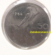 Itálie - 50 lir 1964 R
