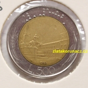 Itálie - 500 lir 1983 R