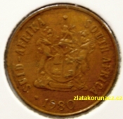 Jižní Afrika - 1 cent 1980