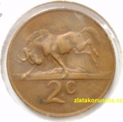 Jižní Afrika - 2 cents 1966