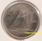 Kanada - 10 cent 1980