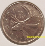 Kanada - 25 cent 1974