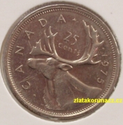 Kanada - 25 cent 1975