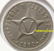 Kuba - 5 centavos 1960