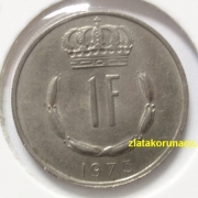 Luxembursko - 1 frank 1973
