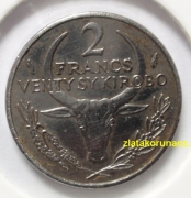 Madagaskar - 2 frank 1979