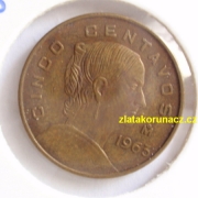 Mexiko - 5 centavos 1963