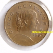 Mexiko - 5 centavos 1967