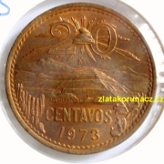 Mexiko - 20 centavos 1973