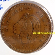 Mexiko - 50 centavos 1956