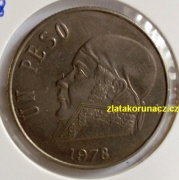Mexiko - 1 peso 1978