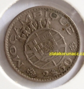 Mosambik - 2 1/2 escudos 1955