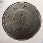 Mexiko - 10 pesos 1980