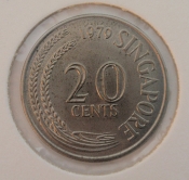 Singapur - 20 cent 1979