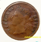 Malaysie-Straits Settlements -  1 cent 1887