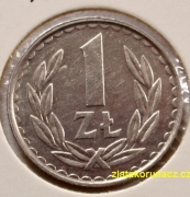Polsko - 1 zloty 1985 