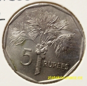 Seychelles -  5 rupees 1982