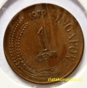 Singapur - 1 cent 1979