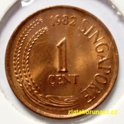 Singapur - 1 cent 1982