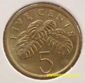 Singapur - 5 cents 1987