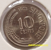 Singapur - 10 cents 1973