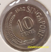Singapur - 10 cents 1982