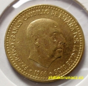 Španělsko - 1 peseta 1966 (73)