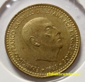Španělsko - 1 peseta 1966 (75)