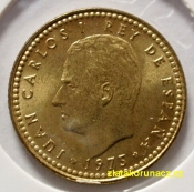 Španělsko - 1 peseta 1975 (76)