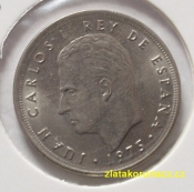 Španělsko - 5 pesetas 1975 (77)