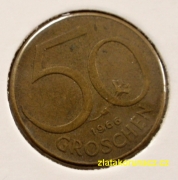 Rakousko - 50 groschen 1966